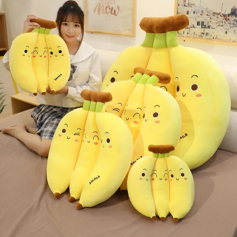 Banana Plushie Pillow