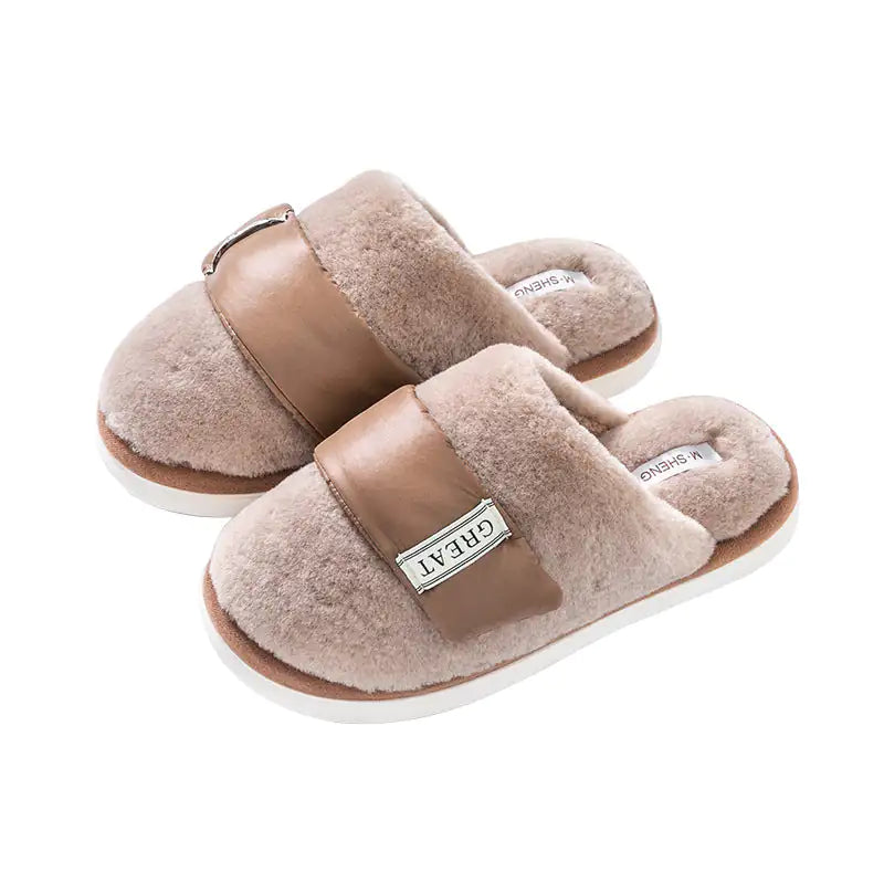 Winter Indoor Premium Cotton Home Slippers