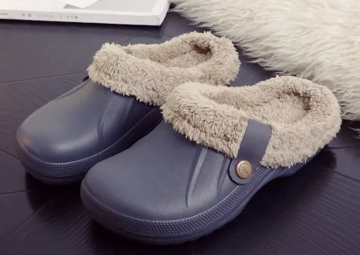 Waterproof Winter Cotton Slippers