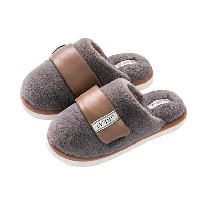 Winter Indoor Premium Cotton Home Slippers