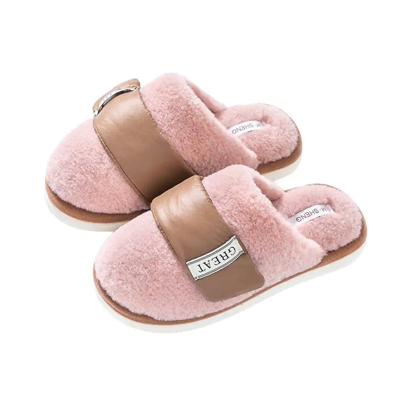 Winter Indoor Premium Cotton Home Slippers