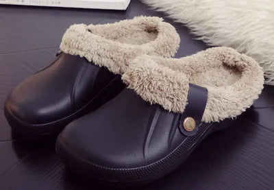 Waterproof Winter Cotton Slippers